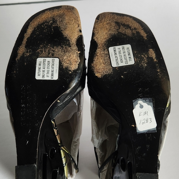 Christian Lacroix Cherry Wedge Sandals Pre-Owned By Kim Kardashian West. - Picture 7 of 13